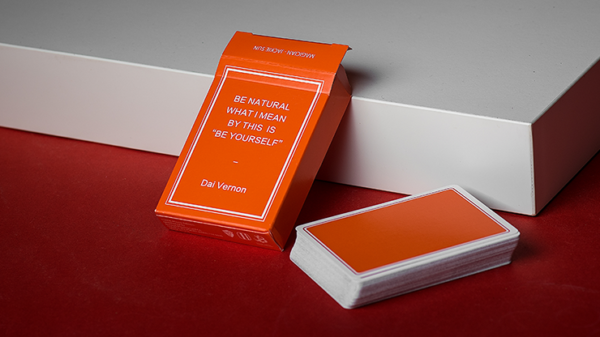 58869-alt1 Magic Notebook Deck - Limited Edition (Orange) by The Bocopo Playing Card Company