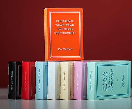 58869-full Magic Notebook Deck - Limited Edition (Orange) by The Bocopo Playing Card Company