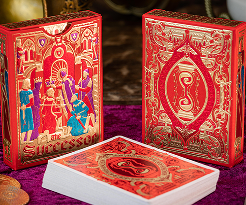 The Successor Regal Red Edition Playing Cards