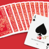 Red Roses Gold Foil Playing Cards (Fully Marked)