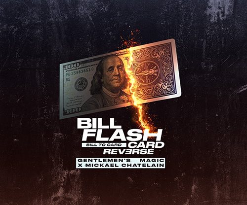 Bill Flash Card (Blue) by Gentlemen's Magic X Michael Chatelain