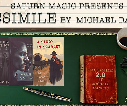 Facsimile 2.0 The Unabridged Book Test (A Study in Scarlet) by Michael Daniels
