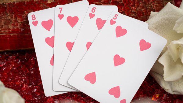 80405-alt2 Good Pals Valentine's Pink Playing Cards