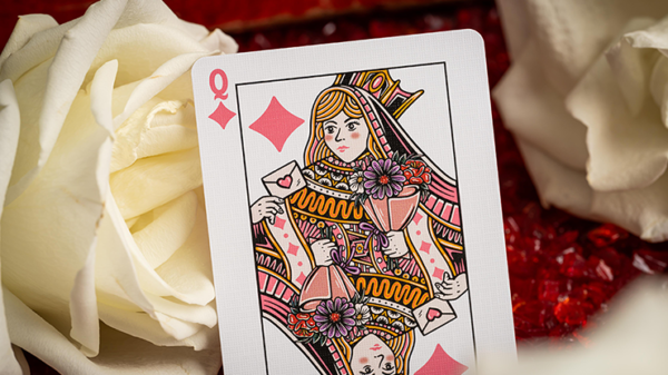 80405-alt4 Good Pals Valentine's Pink Playing Cards