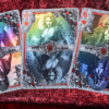 Trinity of Night - Vampire HOLO Playing Cards by Evokad
