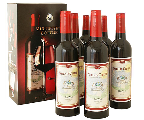 80660-full Multiplying Wine Bottles - #6 Professional by Vincenzo Di Fatta