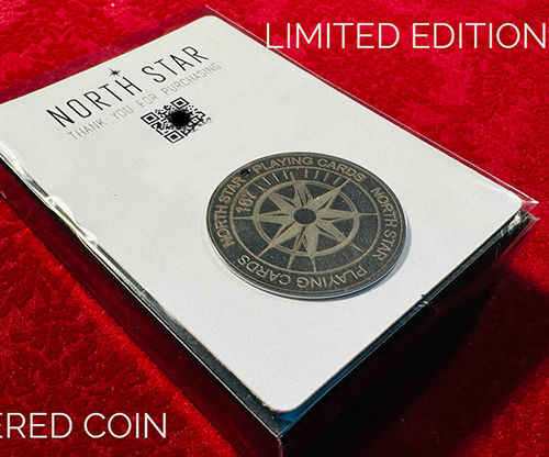North Star Midnight Black Marked Deck by James Anthony
