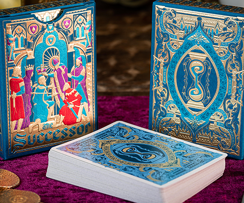 The Successor Royal Blue Edition Playing Cards