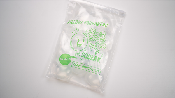 Pillow Squeaker Double Voice (Large) by Murphys Magic