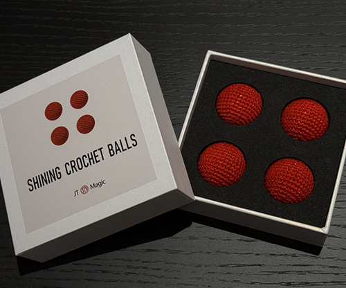 Shining Crochet Balls (Red) by JT Magic
