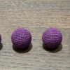 79207-alt3 Shining Crochet Balls (Dark Purple) by JT Magic