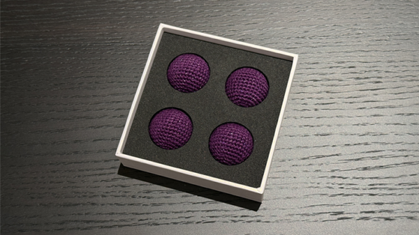 79207-full Shining Crochet Balls (Dark Purple) by JT Magic