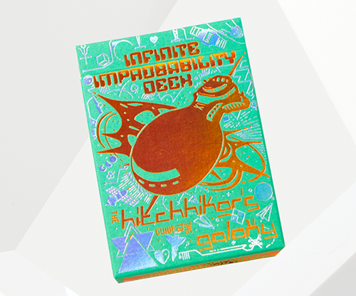 The Hitchhiker's Guide to The Galaxy- The Infinite Improbability Deck (Green Dolphin)