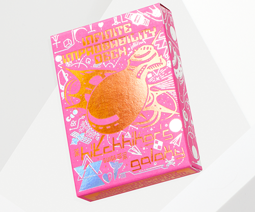 The Hitchhiker's Guide to The Galaxy- The Infinite Improbability Deck (Pink Petuna)