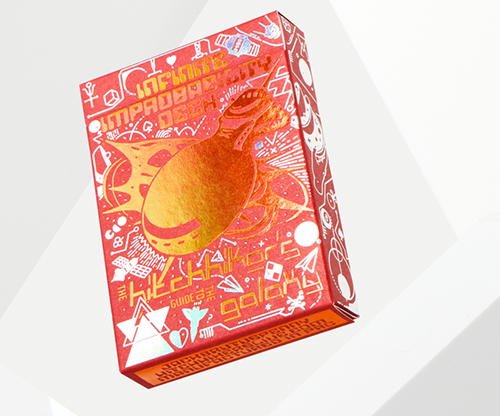 The Hitchhiker's Guide to The Galaxy- The Infinite Improbability Deck (Orange/RED 42)