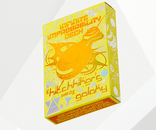 The Hitchhiker's Guide to The Galaxy- The Infinite Improbability Deck (Yellow Duck)