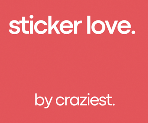 Sticker Love by Craziest