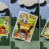 Bicycle Paper Royals Red Riding Hood Playing Cards by RunIt Decks