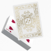 Black Roses White Gold Foil Playing Cards