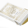 Black Roses White Gold Foil Playing Cards