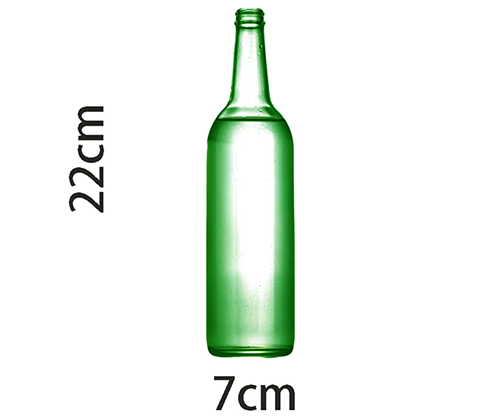 Self Exploding Green Beer Bottle (Small) by Wance