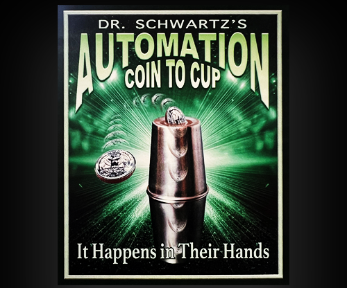 Automation Coin in Cup by Martin Schwartz