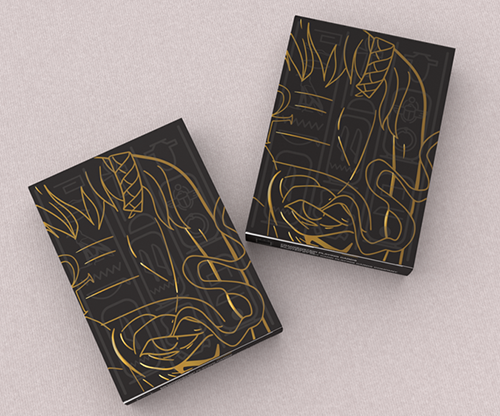 Frankenstein Series Egypt Edition (Gilded) Playing Cards