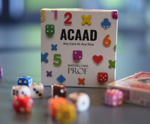 ACAAD - Any Card at Any Dice by Mathieu Cima (Blue)
