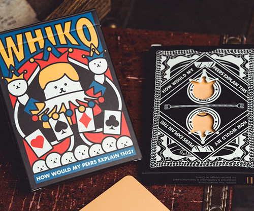 WHIKO Stage Thin Playing Cards by Bacon Magic.