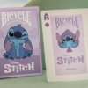 Bicycle Disney Stitch (Purple) Playing Cards by US Playing Card Co
