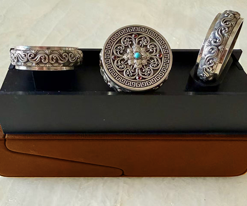 Coin Vault Case and Display Set (Brown)
