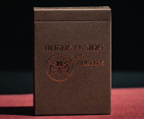 FULTONS CASINO LOS ANGELES PLAYING CARDS