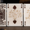 Le Voyage Du Chat Rouge Playing Cards by Stockholm17