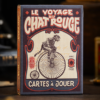Le Voyage Du Chat Rouge Playing Cards by Stockholm17