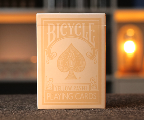 Bicycle Pastel Yellow Playing Cards