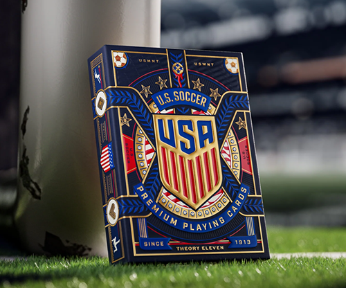 80747-full U.S. SOCCER Playing Cards by theory11