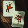 Gunslingers Poker (Red) Playing Cards