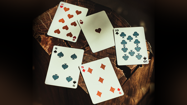 79966-alt3 Gunslingers Poker (Blue) Playing Cards