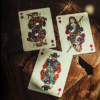 79966-alt4 Gunslingers Poker (Blue) Playing Cards
