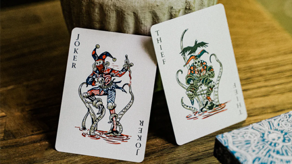 80618-alt2 Seafarers: Mediterraneo Blue Edition Playing Cards by Joker and the Thief