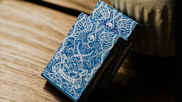 80618-full Seafarers: Mediterraneo Blue Edition Playing Cards by Joker and the Thief