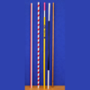 80663-alt1 8 Foot Appearing Multi-Color Pole by Big Guy's Magic - Coloring Book Kicker Finale