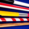 80663-alt2 8 Foot Appearing Multi-Color Pole by Big Guy's Magic - Coloring Book Kicker Finale
