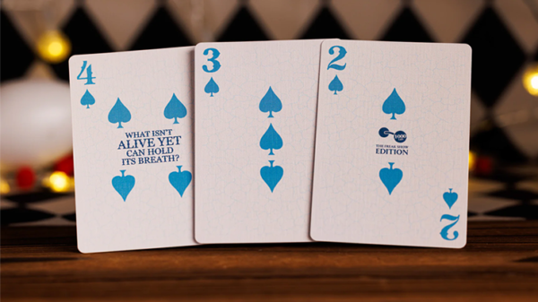 80817-alt4 Standard Edition Night at the Circus (Freak Show) Playing Cards by Anti-Faro