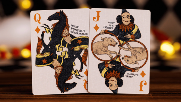 80818-alt3 Standard Edition Night at the Circus (Animal Show) Playing Cards by Anti-Faro