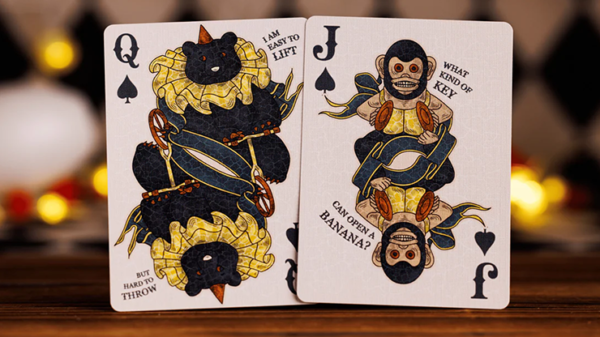 80818-alt4 Standard Edition Night at the Circus (Animal Show) Playing Cards by Anti-Faro