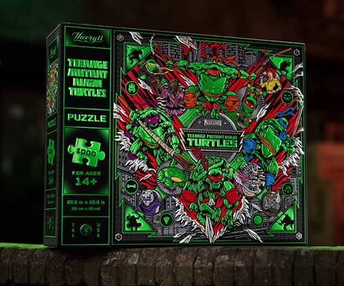Teenage Mutant Ninja Turtle Jigsaw Puzzle by theory11