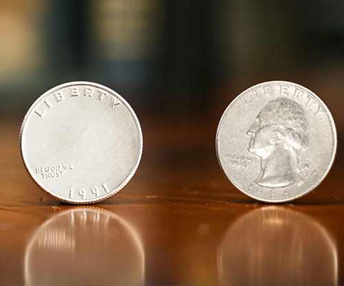 Arraignment Gaff Coin Refill (1 Coin) by Josh Janousky & TCC Magic
