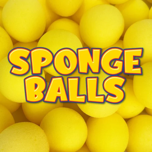 26399a-685007a3b1b9b.jpg Sponge Balls by Penguin Magic (1 inch) (Yellow) (Pack of 4)
