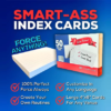 78960-full Smart-Ass Index Cards by Bill Abbott